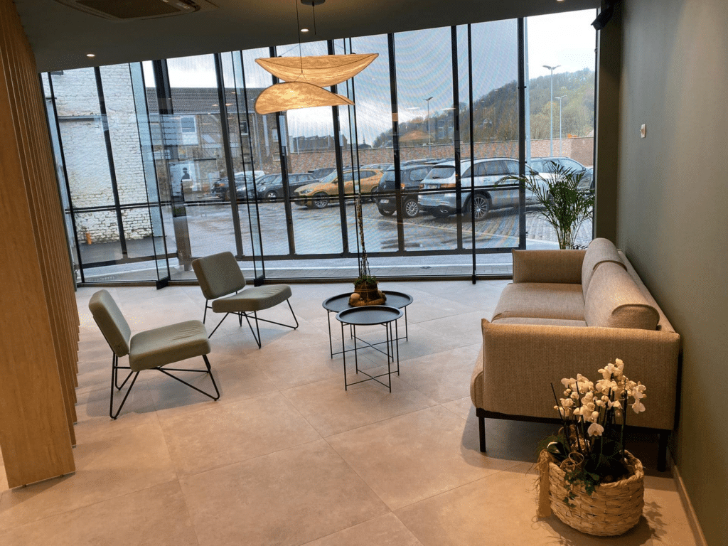 Photo du showroom
