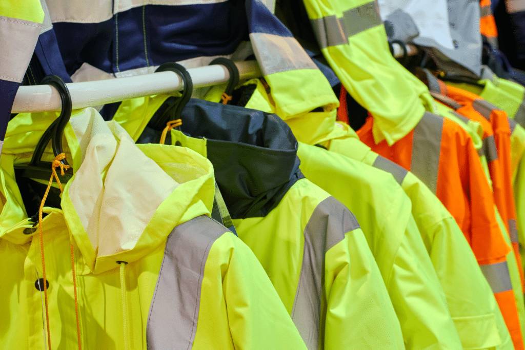 Vente de vêtements de travail et d’articles de sécurité